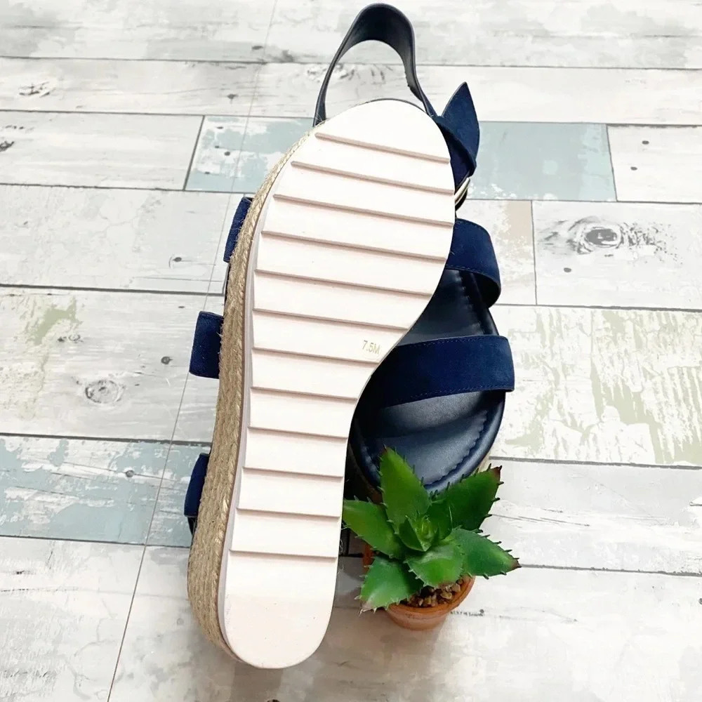 ⭐️Marc Fisher Zain Espadrille Wedge Sandal - Picture 4 of 8